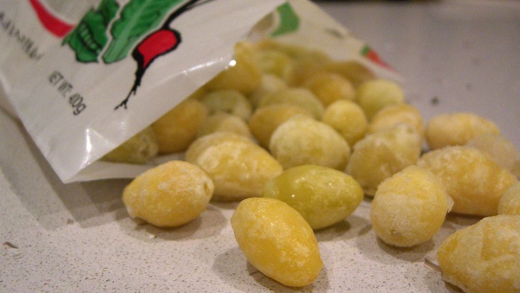 Orzechy miłorzębu pakowane