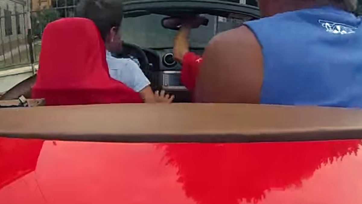 Ferrari California rozbite w trakcie jazdy próbnej 1