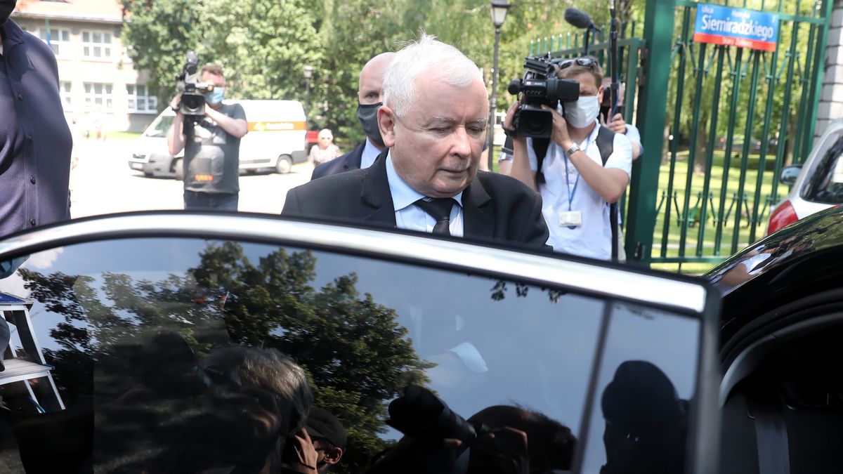 Jarosław Kaczyński miał spędzić wieczór wyborczy w sanktuarium na Jasnej Górze.