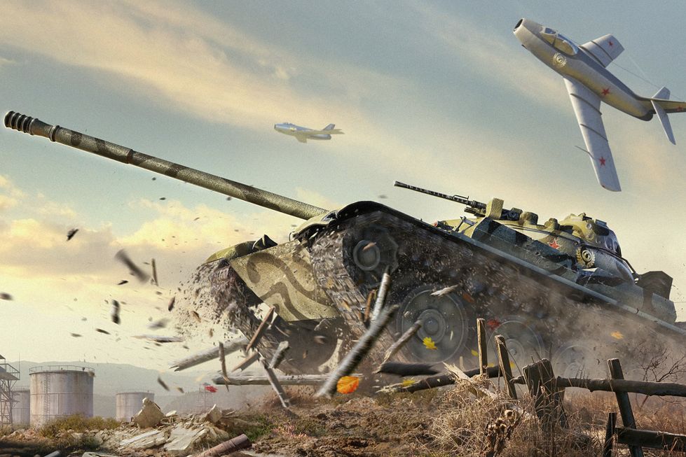 Grafika z World of Tanks