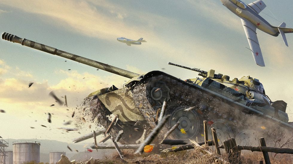 Grafika z World of Tanks