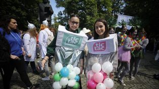 Juwenala na Śląsku. Kolorowy pochód przeszedł ulicami Katowic