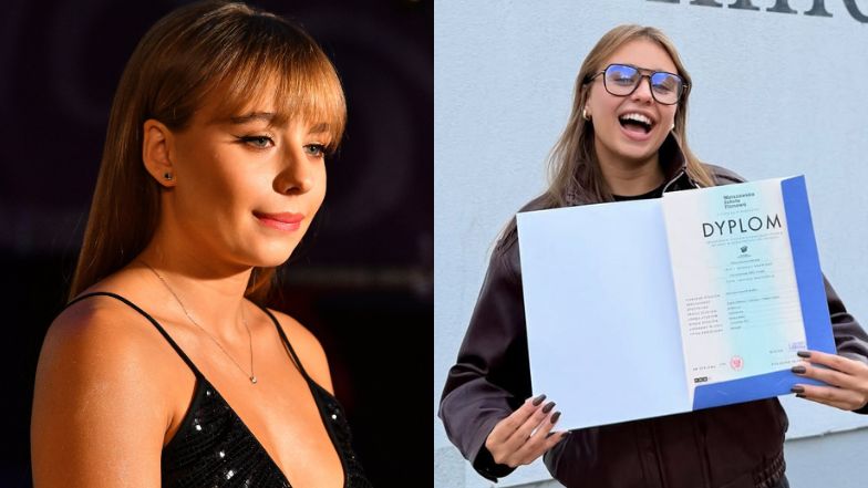 Oliwia Bieniuk skończyła studia z zachowaniem poprawnym!