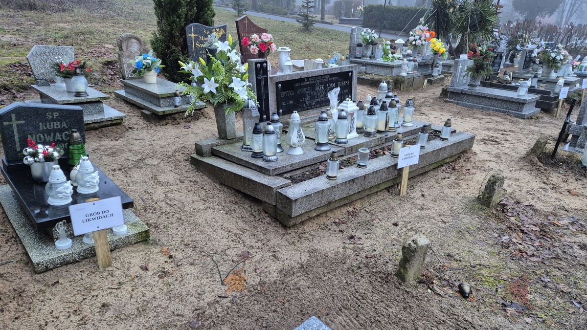 Grób rodzeństwa przeznaczono do likwidacji