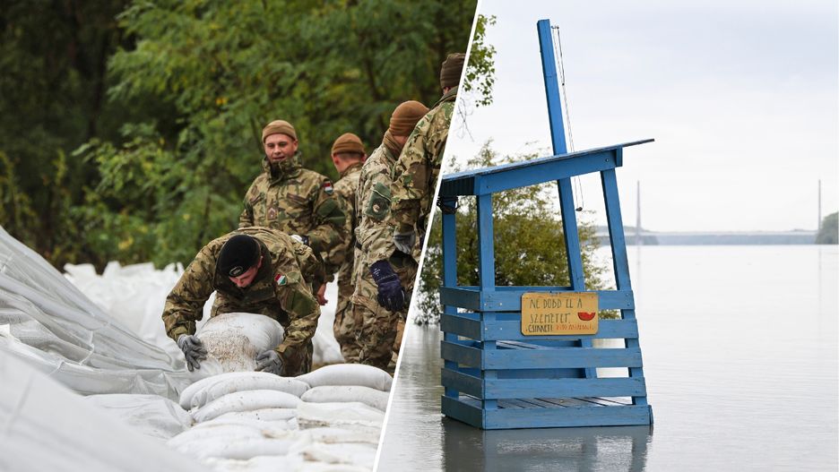 Trudna sytuacja powodziowa na Węgrzech