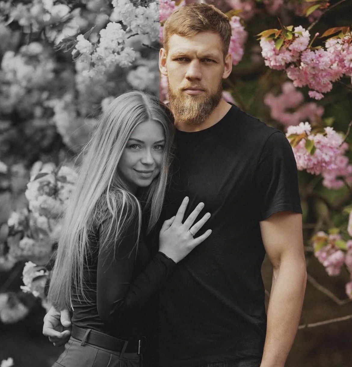 Aleksiej Sewostjanow z żoną