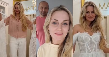 Anita Szydłowska w towarzystwie córki szuka sukni na drugi ślub: "Nasz dzień zbliża się wielkimi krokami"