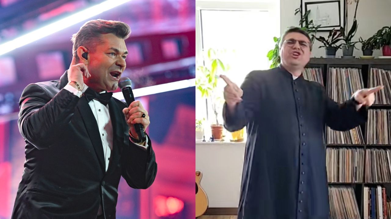 Popularny ksiądz zatańczył boso do nowego hitu Zenka Martyniuka. "Jakie kocie ruchy"