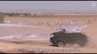 Siły bezpieczeństwa musiały użyć gazu łzawiącego i armatek wodnych na granicy państwa