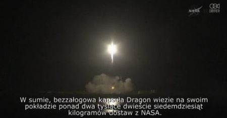 SpaceX wystartował z przylądka Canaveral