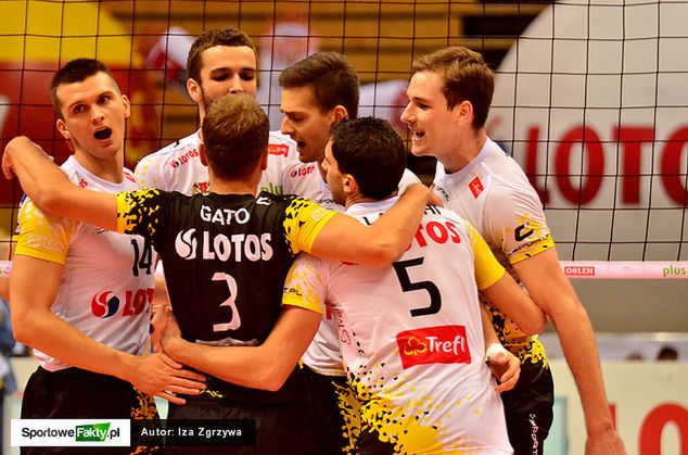 Lotos Trefl po raz pierwszy od awansu do PlusLigi znajduje się w czołówce tabeli