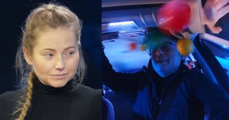 "Power Couple". Agata Rubik martwi się o zamkniętego w WIRUJĄCYM aucie męża: "Nie lubi karuzel" (WIDEO)