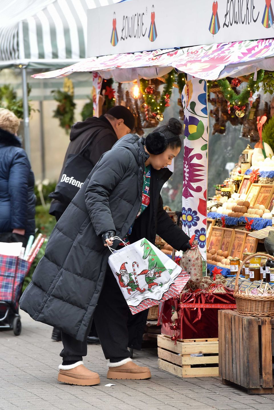 Patricia Kazadi w szale przedświątecznych przygotowań