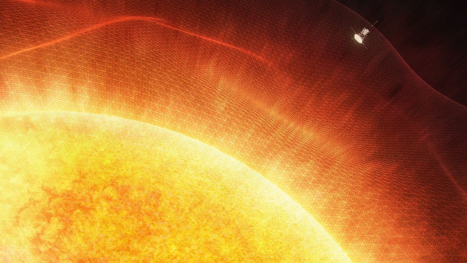 Wizualizacja Parker Solar Probe badającej Słońce