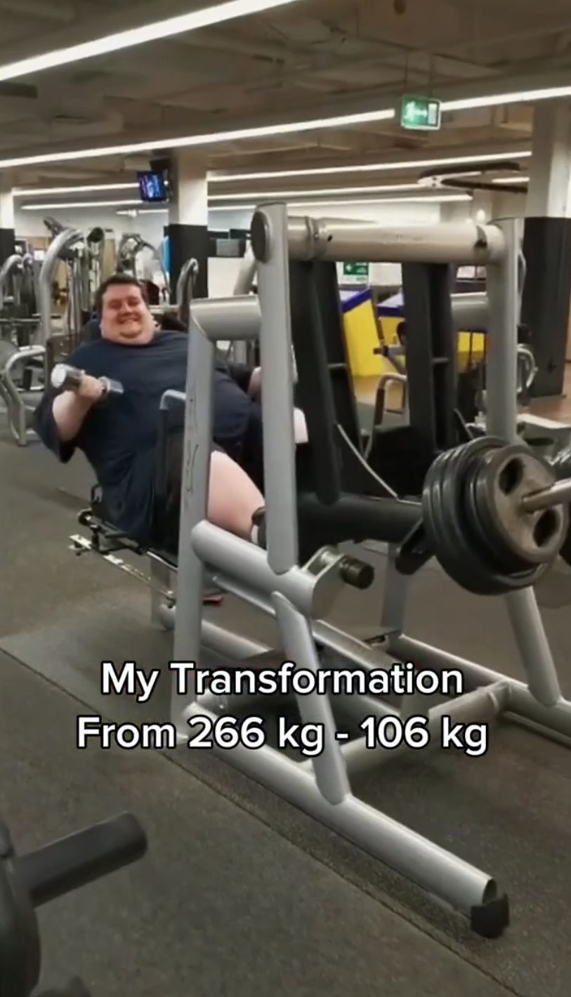 Tiktoker ważył 266 kg. Przeszedł ogromną metamorfozę