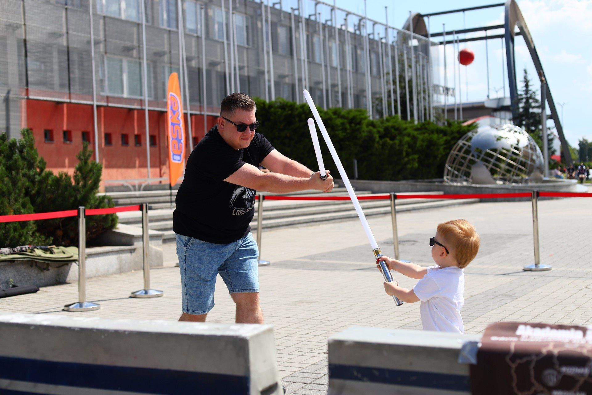 Arena walk na miecze świetlne była oblegana
