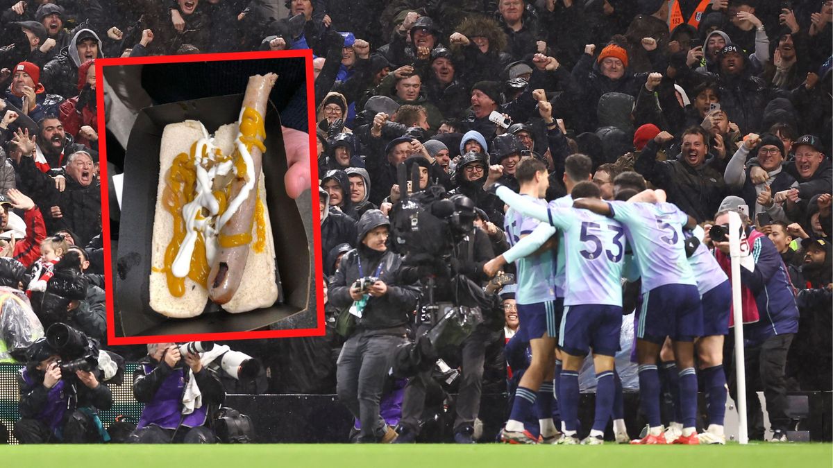 Getty Images / X/Not Match of the Day / Takiego hot-doga nabył na meczu Fulham