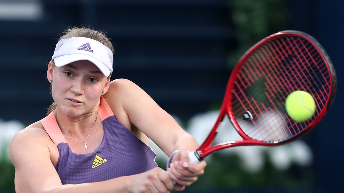 PAP/EPA / ALI HAIDER / Na zdjęciu: Jelena Rybakina