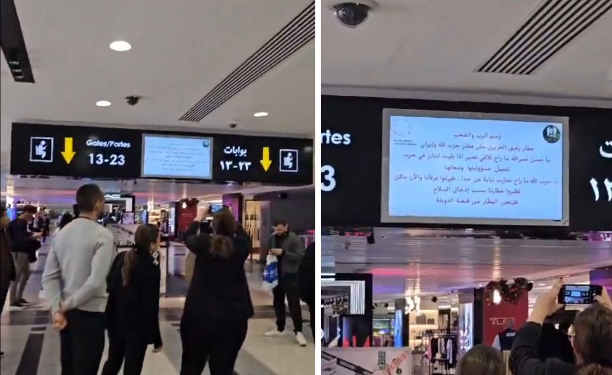 Beirut airport hacked with warning to Hezbollah leader amid escalating Middle East tensions
