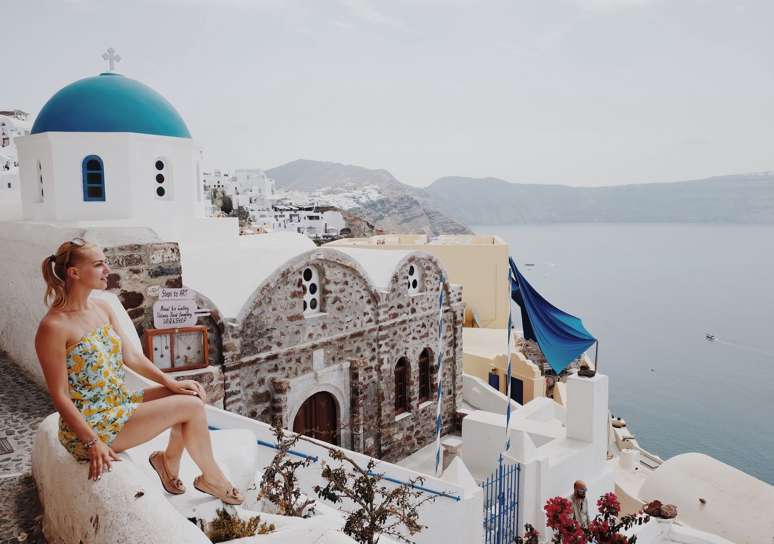 Zdjęcie z Santorini...