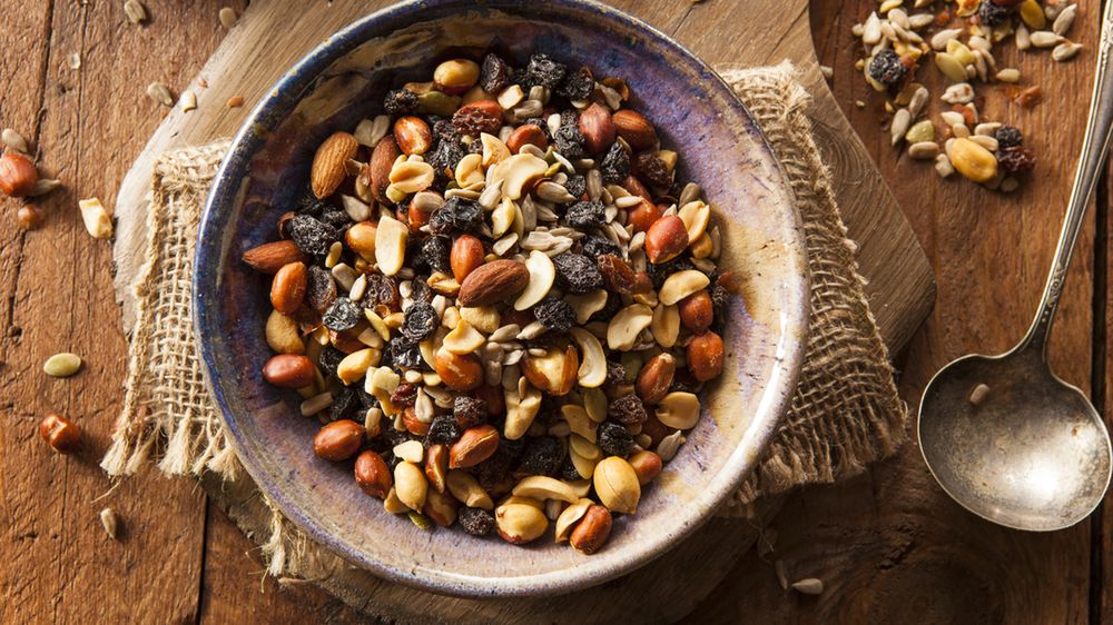 Mieszanka orzechów prażonych (zawiera orzechy ziemne) bez dodatku soli