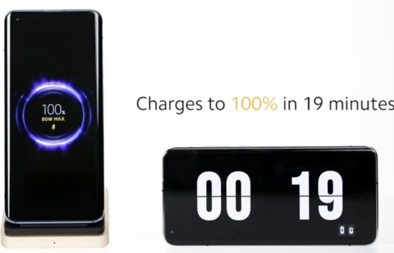 Do 100 proc. w 19 minut - bezprzewodowe ładowanie Xiaomi 80W (wideo)