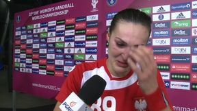 Łzy szczęścia Kingi Achruk po wygranej z Rosją. "Zaje..., bardzo się cieszymy"