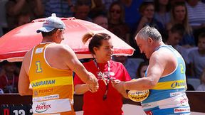 Mecz siatkówki plażowej gwiazd na Beach Ball Przysucha 2017 (galeria)