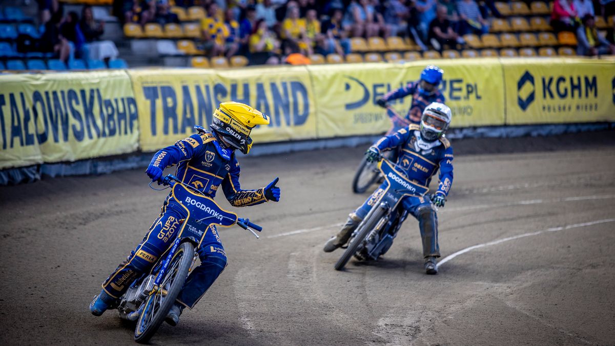 WP SportoweFakty / Tomasz Jocz / Na zdjęciu: Bartosz Zmarzlik i Fredrik Lindgren