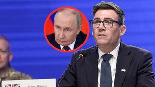 Premier Burnham dostał ostrzeżenie. Chodzi o odpowiedź Rosji