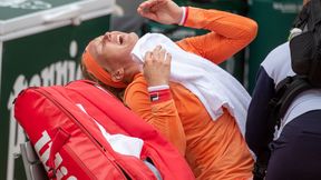 Tenis. Roland Garros: dramatyczny maraton Kiki Bertens z Sarą Errani. Holenderka opuszczała kort na wózku inwalidzkim