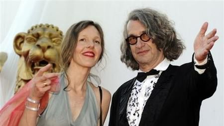 Przewodniczący jury Wim Wenders  z żoną Donatą