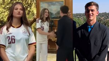 Gavi po dwóch latach znów uścisnął dłoń córce króla Hiszpanii. Niegdyś ZŁAMAŁ JEJ SERCE. Wyszło niezręcznie? (WIDEO)