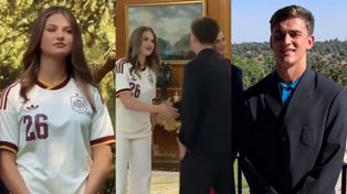 Gavi po dwóch latach znów uścisnął dłoń córce króla Hiszpanii. Niegdyś ZŁAMAŁ JEJ SERCE. Wyszło niezręcznie? (WIDEO)