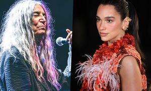 Dua Lipa zapytała o zmarłego męża. Patti Smith nie ukrywała emocji