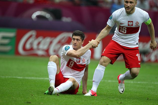 Robert Lewandowski i Jakub Błaszczykowski w czasie Euro 2012 / fot. sampics/GettyImages