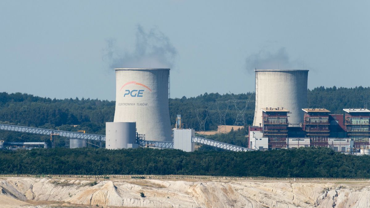 Kopalnia Turów zaopatruje pobliską elektrownię PGE