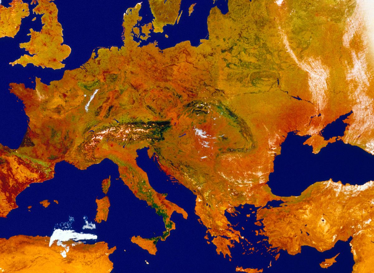 Mapa klimatyczna Europy