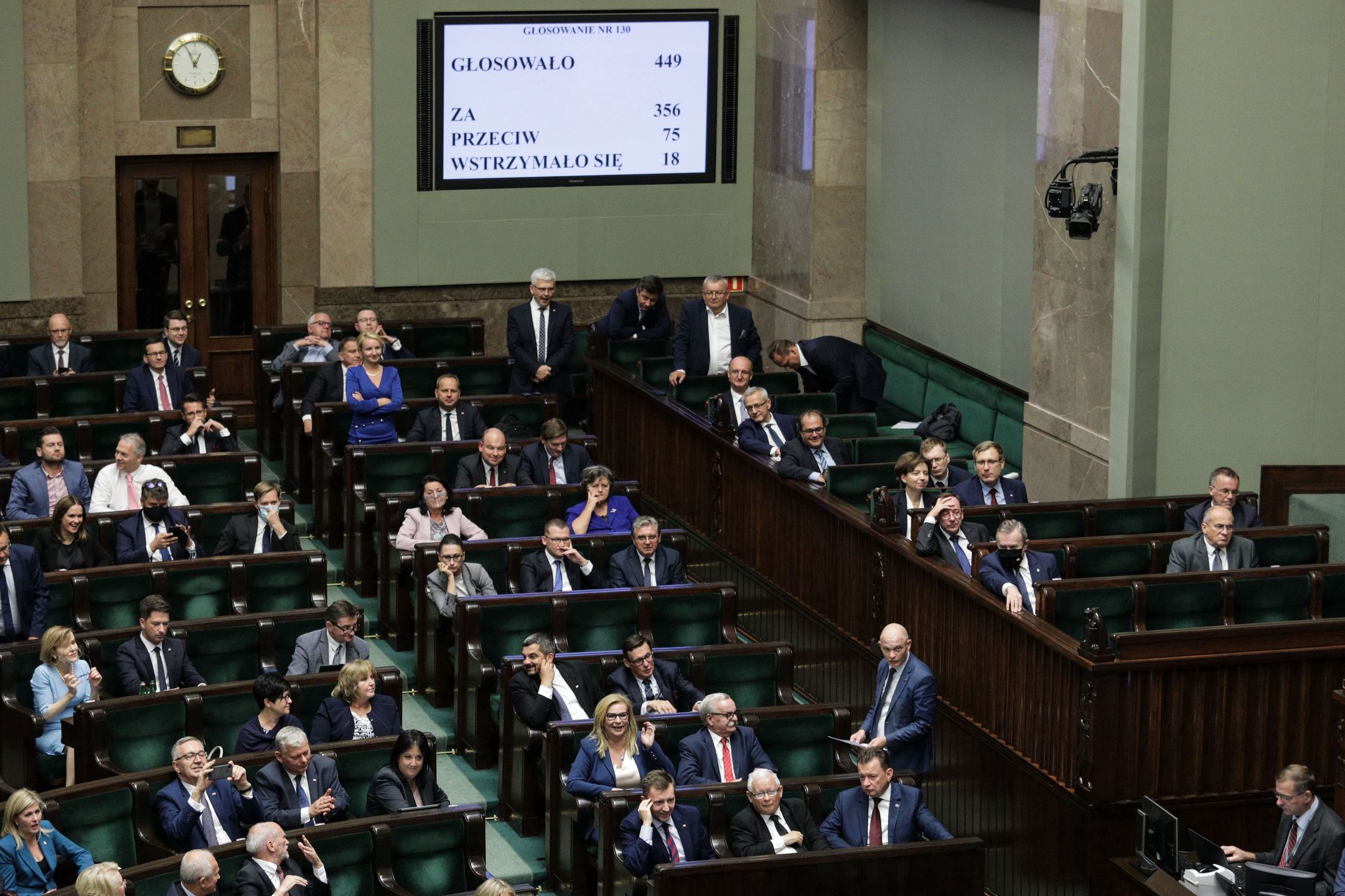 Głosowanie w Sejmie