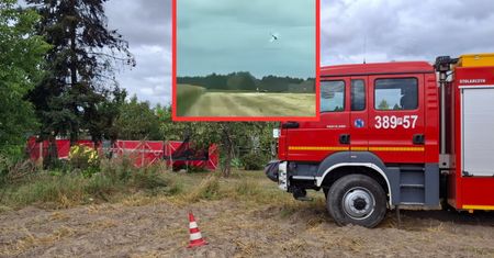 Tragiczny wypadek awionetki w Wielkopolsce. Nie żyje polski młociarz