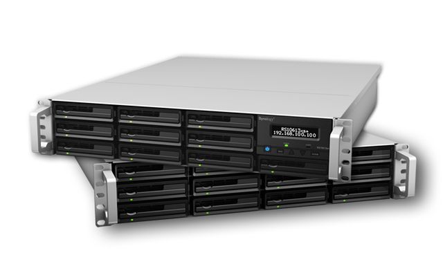 RackStation RS10613xs+ oraz RX1213sas