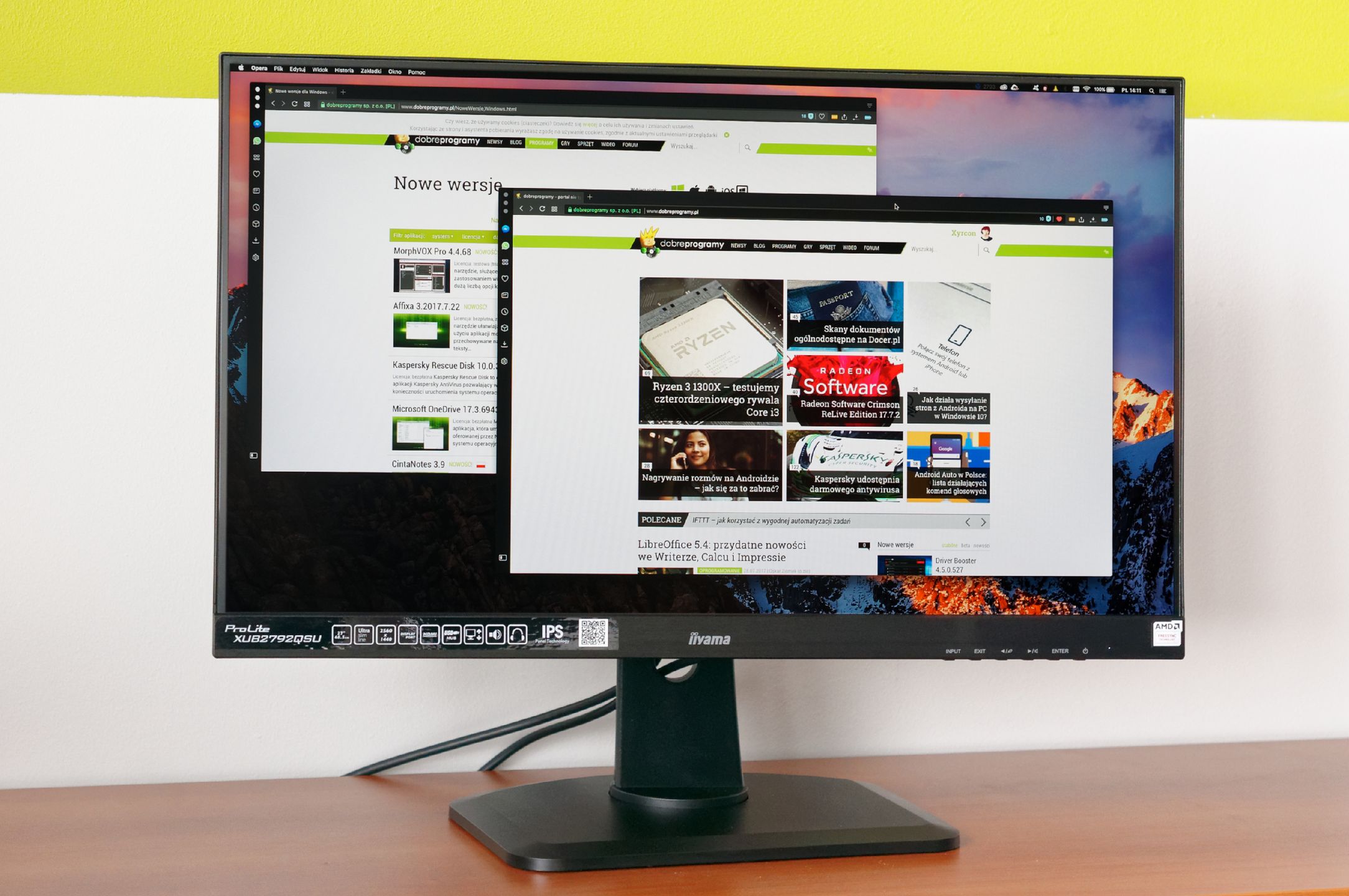 IIyama ProLite XUB2792QSU – piękny IPS do pracy i do zabawy 2