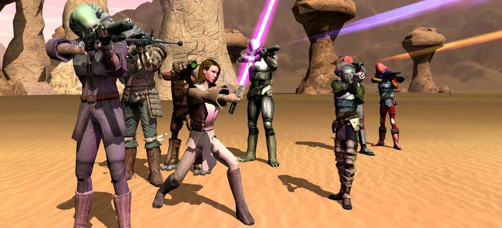 Star Wars Galaxies, wzór dla projektu Proteus