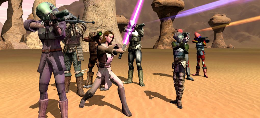 Star Wars Galaxies, wzór dla projektu Proteus