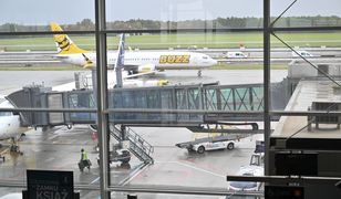 Incydent na lotnisku. Ośmiu turystów nie poleciało z Katowic do Splitu