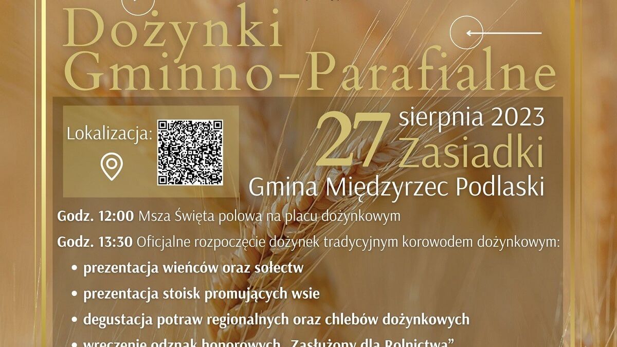 Dożynki w Zasiadkach 2023