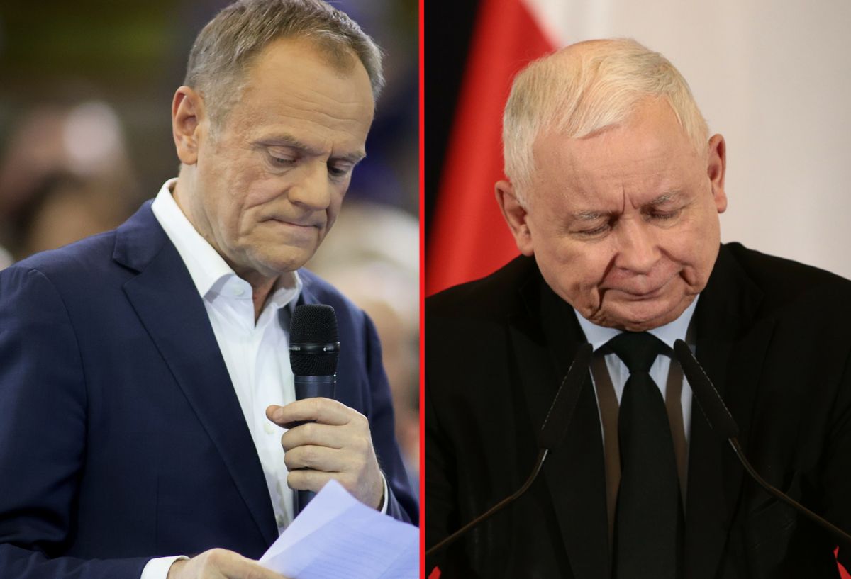 Tusk i Kaczyński. To im Polacy najbardziej nie ufają