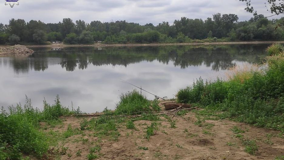Z Wisły wyłowiono ciało wędkarza