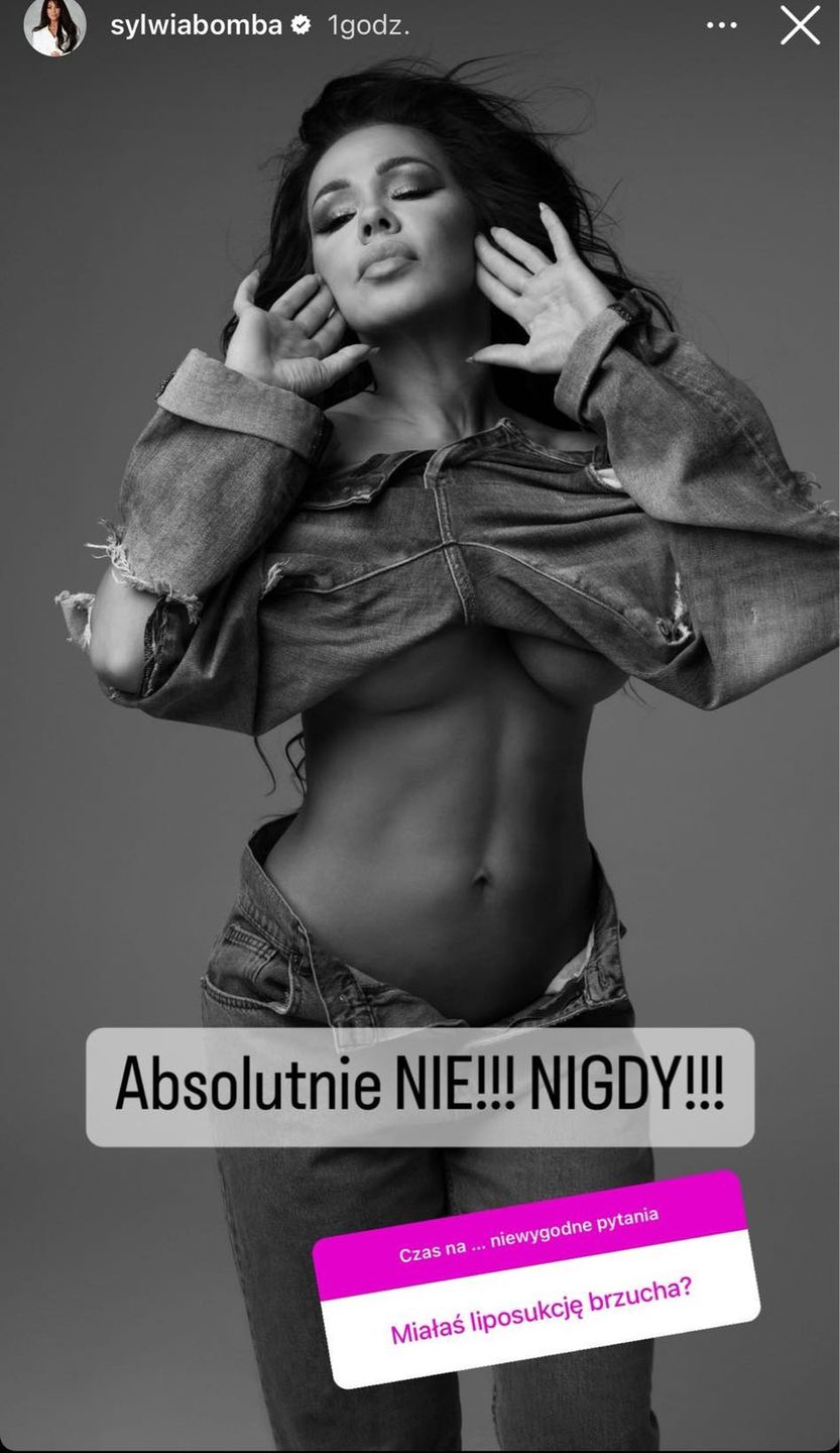 Sylwia Bomba na Instagramie