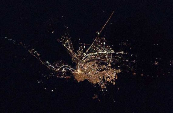 20 miast widzianych nocą z kosmosu 6